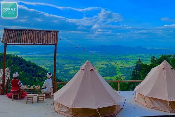 Thiên Cẩm Sơn Camping - Homestay Núi Cấm là một điểm đến cực đẹp của An Giang