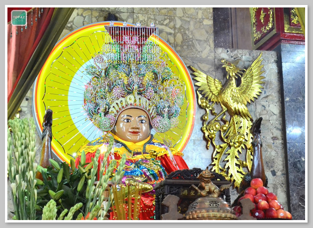 Tượng Bà Chúa Xứ tại chùa Bà Châu Đốc An Giang 