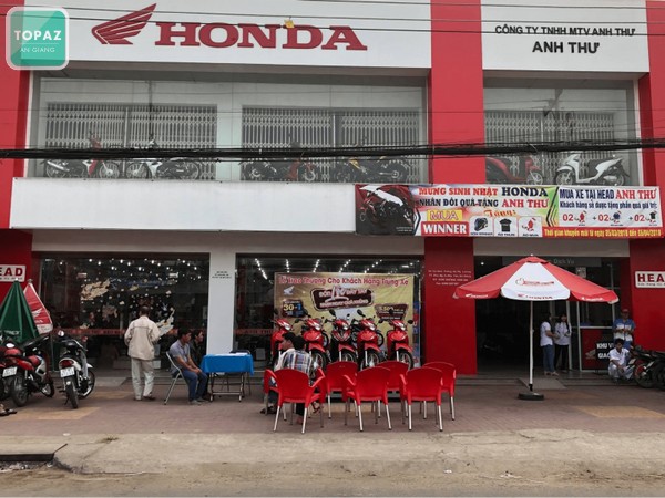 Cửa hàng xe máy An Giang - Anh Thư là một trong các đại lý được ủy nhiệm bởi Honda Việt Nam