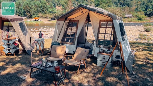 Two ci CAMP Camping - Homestay núi Cấm An Giang
