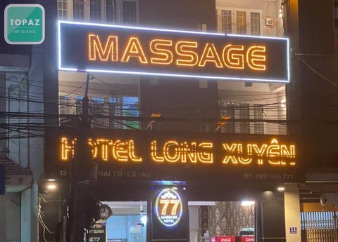 Cơ sở vật chất của Massage 77 Long Xuyên