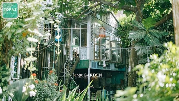 Cafe 1985 Garden - Quán cafe ở An Giang chill chill