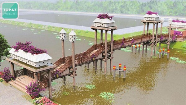 Cầu Kiều là địa điểm check-in lý tưởng của du khách