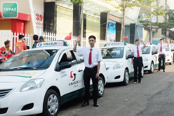 Hãng taxi Châu Đốc của Vinasun cung cấp đa dạng loại xe từ 4 đến 7 chỗ