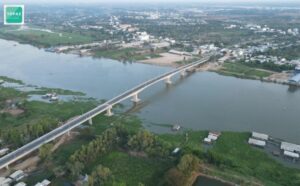 Cầu Châu Đốc sừng sững như một biểu tượng cho sự phát triển và đổi mới của tỉnh An Giang