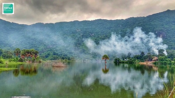 Với diện tích rộng khoảng 5ha, chứa gần 400 nghìn mét khối nước, hồ Soài So là hồ nhân tạo lớn nhất tỉnh An Giang